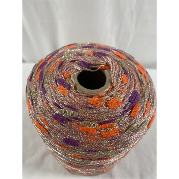 Fancy Cone Yarn Colorful Metallic Thread Clothes Needlework Glitter 550g  #371 - Picture 2 of 5